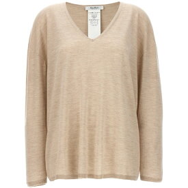 【本日5の付く日ポイント4倍!!】 MAX MARA マックス マーラ ベージュ Beige 'Freccia' sweater トップス レディース 春夏2024 FRECCIA002 【関税・送料無料】【ラッピング無料】 ju