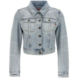 【楽天スーパーSALE!!50000円以上3000円OFFクーポン対象】 DIESEL ディーゼル ブルー Light Blue ジャケット レディース 春夏2024 A1310609I8601 【関税・送料無料】【ラッピング無料】 ju