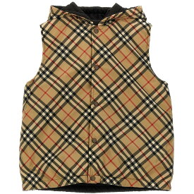 【楽天スーパーSALE!!50000円以上3000円OFFクーポン対象】 BURBERRY バーバリー ベージュ Beige 'Slade' vest ベスト ガールズ 春夏2024 8079637ARCHIVEBEIGE 【関税・送料無料】【ラッピング無料】 ju