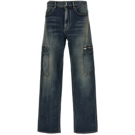 GIVENCHY ジバンシィ ブルー Blue Cargo jeans パンツ メンズ 春夏2024 BM517E5YAB420 【関税・送料無料】【ラッピング無料】 ju