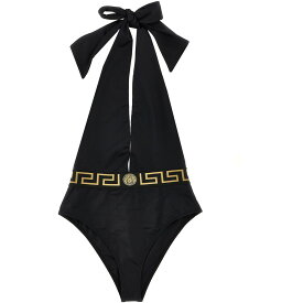 VERSACE ヴェルサーチ ブラック Black 'Greca' one-piece swimsuit スイムウェア レディース 春夏2024 1013325A2321851B000 【関税・送料無料】【ラッピング無料】 ju