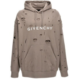 GIVENCHY ジバンシィ グレー Gray Logo hoodie トレーナー メンズ 春夏2024 BMJ0JE3Y8Y281 【関税・送料無料】【ラッピング無料】 ju