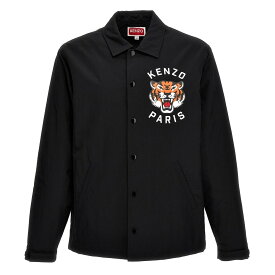 ケンゾー KENZO ジャケット メンズ ブラック Jackets 'Lucky Tiger' jacket FE55BL0629NG99 Black 関税 送料無料 ラッピング無料 2024SS ju