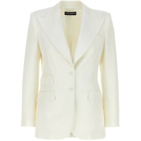 【本日5の付く日ポイント4倍!!】 DOLCE&GABBANA ドルチェ&ガッバーナ ホワイト White Turlington blazer ジャケット レディース 秋冬2023 F29Z8TFUCCSW0001 【関税・送料無料】【ラッピング無料】 ju