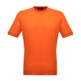 MOORER ムーレー オレンジ Orange 'Jairo' T-shirt Tシャツ メンズ 春夏2024 MOUMA100202V3497 【関税・送料無料】【ラッピング無料】 ju