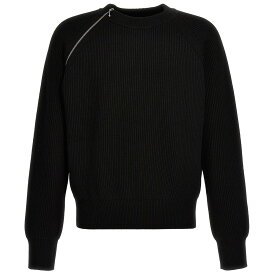 BURBERRY バーバリー ブラック Black Zip detail sweater ニットウェア メンズ 春夏2024 8083175BLACK 【関税・送料無料】【ラッピング無料】 ju