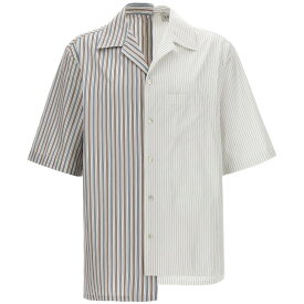 LANVIN ランバン マルチカラー Multicolor Asymmetric striped shirt シャツ メンズ 春夏2024 RMSI00145851P24654 【関税・送料無料】【ラッピング無料】 ju