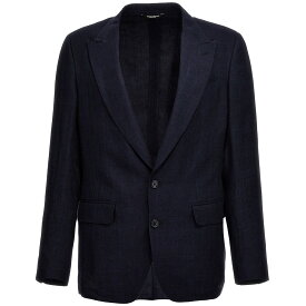 DOLCE&GABBANA ドルチェ&ガッバーナ ブルー Blue 'Sicilia' blazer ニットウェア メンズ 春夏2024 G2QS6THUMHJS8280 【関税・送料無料】【ラッピング無料】 ju