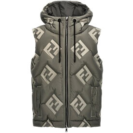 【5のつく日は全商品ポイント4倍】 FENDI フェンディ グレー Gray 'FF' vest ベスト メンズ 春夏2024 FAA913AQNHF0RTU 【関税・送料無料】【ラッピング無料】 ju