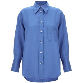 ALBERTO BIANI アルベルト ビアーニ ブルー Light Blue Boyfriend shirt シャツ レディース 春夏2024 MM844VI009083 【関税・送料無料】【ラッピング無料】 ju