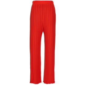 【楽天スーパーSALE!!100000円以上4000円OFFクーポン対象】 LANVIN ランバン レッド Red Pleated pants パンツ レディース 春夏2024 RWTR00085904P24340 【関税・送料無料】【ラッピング無料】 ju