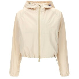 BURBERRY バーバリー ベージュ Beige Cropped Hooded Jacket ジャケット レディース 春夏2024 8082512SOAP 【関税・送料無料】【ラッピング無料】 ju