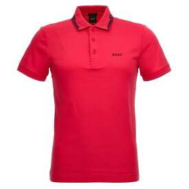 【本日0のつく日ポイント4倍！】 HUGO BOSS ヒューゴボス パープル Fuchsia Logo polo shirt トップス メンズ 春夏2024 50506180698 【関税・送料無料】【ラッピング無料】 ju