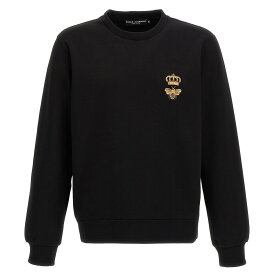 【本日0のつく日ポイント4倍！】 DOLCE&GABBANA ドルチェ&ガッバーナ ブラック Black 'Essential' sweatshirt トレーナー メンズ 春夏2024 G9ABJZHU7H9N0000 【関税・送料無料】【ラッピング無料】 ju