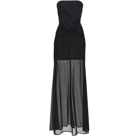 DAVID KOMA ブラック Black Draped dress at the waist ドレス レディース 春夏2024 RE24DK01DLBLACK 【関税・送料無料】【ラッピング無料】 ju
