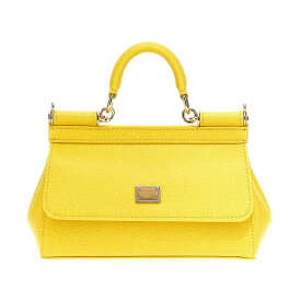 【本日5の付く日ポイント4倍!!】 DOLCE&GABBANA ドルチェ&ガッバーナ イエロー Yellow 'Sicily' small handbag バッグ レディース 春夏2024 BB7116A100180228 【関税・送料無料】【ラッピング無料】 ju