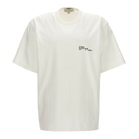 STUDIO NICHOLSON スタジオ ニコルソン ホワイト White Logo T-shirt Tシャツ メンズ 春夏2024 MODULEWHITE 【関税・送料無料】【ラッピング無料】 ju