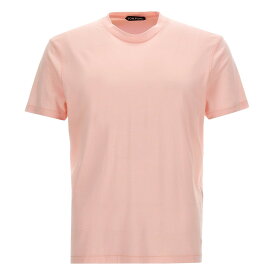 【本日5の付く日ポイント4倍!】 TOM FORD トム フォード ピンク Pink Lyoncell T-shirt トレーナー メンズ 春夏2024 JCS004JMT002S23DP214 【関税・送料無料】【ラッピング無料】 ju