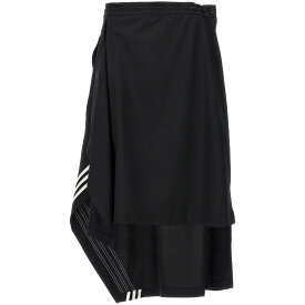 Y-3 ワイスリー ブラック Black Asymmetrical skirt スカート レディース 春夏2024 IN4372BLACK 【関税・送料無料】【ラッピング無料】 ju