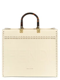 【楽天スーパーSALE!!300000円以上10000円OFFクーポン対象】 FENDI フェンディ ホワイト White トートバッグ レディース 秋冬2023 8BH386AHW4F0VWM 【関税・送料無料】【ラッピング無料】 ju