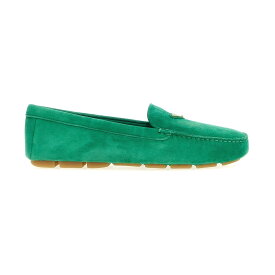 【楽天スーパーSALE!!100000円以上4000円OFFクーポン対象】 PRADA プラダ グリーン Green 'Drive' loafers ローファー レディース 春夏2024 1DD081F005008F0223 【関税・送料無料】【ラッピング無料】 ju