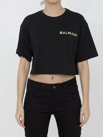 BALMAIN バルマン ブラック BLACK Tシャツ レディース 春夏2024 CF1EE020BC61 【関税・送料無料】【ラッピング無料】 le