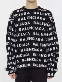 【本日5の付く日ポイント4倍!!】 BALENCIAGA バレンシアガ ブラック BLACK ニットウェア メンズ 春夏2024 761596 【関税・送料無料】【ラッピング無料】 le