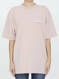 BALENCIAGA バレンシアガ ピンク PINK Tシャツ レディース 春夏2024 641655 【関税・送料無料】【ラッピング無料】 le