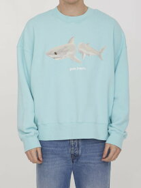 PALM ANGELS パーム エンジェルス ブルー LIGHT BLUE トレーナー メンズ 春夏2023 PMBA026S23FLE005 【関税・送料無料】【ラッピング無料】 le