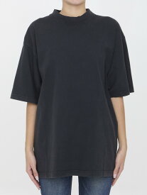 【本日5の付く日ポイント4倍!!】 BALENCIAGA バレンシアガ ブラック BLACK Tシャツ レディース 春夏2024 764235 【関税・送料無料】【ラッピング無料】 le