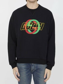 【本日5の付く日ポイント4倍!!】 GUCCI グッチ ブラック BLACK トレーナー メンズ 春夏2024 768460 【関税・送料無料】【ラッピング無料】 le