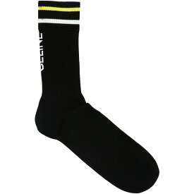 CELINE セリーヌ ブラック Black "Celine" socks ソックス メンズ 春夏2023 2A25P035N38NY 【関税・送料無料】【ラッピング無料】 vi