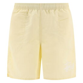 【5のつく日は全商品ポイント4倍】 STUSSY ステューシー イエロー Yellow "Big Basic" swim shorts ファッション小物 メンズ 秋冬2023 113156CREM 【関税・送料無料】【ラッピング無料】 vi