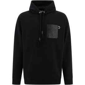 LOEWE ロエベ ブラック Black "Anagram Patch Pocket" hoodie トレーナー メンズ 秋冬2023 H526Y25X301100 【関税・送料無料】【ラッピング無料】 vi