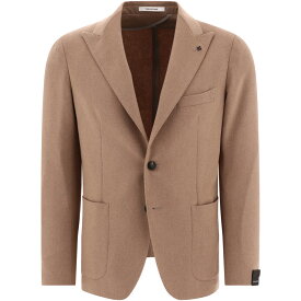 TAGLIATORE タリアトーレ ベージュ Beige Single-breasted blazer ジャケット メンズ 秋冬2023 1SMC26K190015T5075 【関税・送料無料】【ラッピング無料】 vi