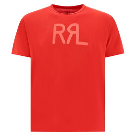RRL BY RALPH LAUREN ダブルアールエルバイラルフローレン レッド Red Logo t-shirt Tシャツ メンズ 秋冬2023 782813037008RED 【関税・送料無料】【ラッピング無料】 vi