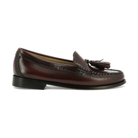 G.H. BASS & CO. ジーエイチバス レッド Bordeaux "WEEJUN Estelle Brogue" loafers ローファー レディース 秋冬2023 BA41019A0NN 【関税・送料無料】【ラッピング無料】 vi