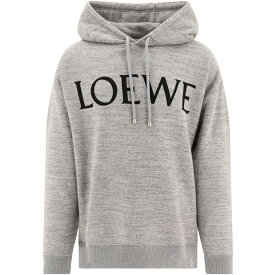 LOEWE ロエベ グレー Grey "Loewe" oversize hoodie トレーナー メンズ 秋冬2023 H526Y25X361440 【関税・送料無料】【ラッピング無料】 vi