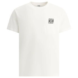 【5のつく日は全商品ポイント4倍】 LOEWE ロエベ ホワイト White "Anagram" t-shirt Tシャツ メンズ 秋冬2023 H526Y22X752100 【関税・送料無料】【ラッピング無料】 vi