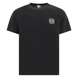 【5のつく日は全商品ポイント4倍】 LOEWE ロエベ ブラック Black "Anagram" t-shirt Tシャツ メンズ 秋冬2023 H526Y22X751100 【関税・送料無料】【ラッピング無料】 vi