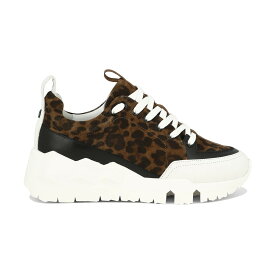 PIERRE HARDY ピエール アルディ ブラウン Brown "Street Life" sneakers スニーカー レディース 秋冬2023 RS01ZCALF-PRINTED SUEDE KIDLEOPARD-BLACK 【関税・送料無料】【ラッピング無料】 vi