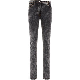 【楽天スーパーSALE!!100000円以上4000円OFFクーポン対象】 ETRO エトロ グレー Grey Skinny Paisley jeans パンツ レディース 秋冬2023 1951890741 【関税・送料無料】【ラッピング無料】 vi