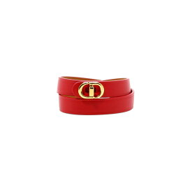 【本日5の付く日ポイント4倍!!】 CHRISTIAN DIOR ディオール レッド Red "30 Montaigne" double bracelet ジュエリー レディース 春夏2024 B1760WOMCMD06R 【関税・送料無料】【ラッピング無料】 vi