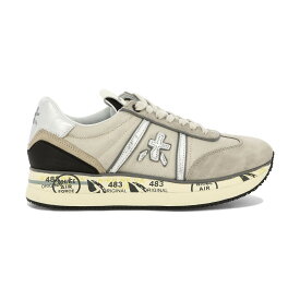 【楽天スーパーSALE!!15000円以上1000円OFFクーポン対象】 PREMIATA プレミアータ ベージュ Beige "Conny" sneakers スニーカー レディース 秋冬2023 CONNY6491 【関税・送料無料】【ラッピング無料】 vi