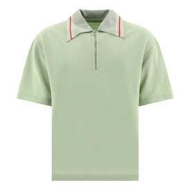 KAPITAL キャピタル グリーン Green "Zip Up" polo shirt トップス メンズ 秋冬2023 K2305SC182MIN 【関税・送料無料】【ラッピング無料】 vi