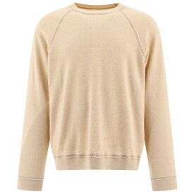 KAPITAL キャピタル ベージュ Beige "Linen Gauze" sweatshirt トレーナー メンズ 秋冬2023 EK-1395NAT 【関税・送料無料】【ラッピング無料】 vi