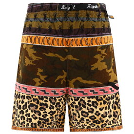 KAPITAL キャピタル ブラウン Brown Short "Camo Crazy Patchwork""Camo Crazy Patchwork" shorts ショーツ メンズ 秋冬2023 K2306SP220CM 【関税・送料無料】【ラッピング無料】 vi