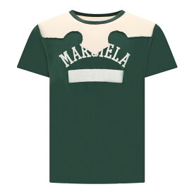 【15,000円以上ご購入で1,000円OFF！】 MAISON MARGIELA メゾン マルジェラ グリーン Green Decortique t-shirt Tシャツ メンズ 秋冬2023 S67GC0029S24607621 【関税・送料無料】【ラッピング無料】 vi