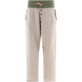 KAPITAL キャピタル ベージュ Beige "2Tone" trousers パンツ メンズ 秋冬2023 K2305LP173B-K 【関税・送料無料】【ラッピング無料】 vi