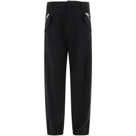 【5のつく日は全商品ポイント4倍】 LOEWE ロエベ ブラック Black Cotton cargo trousers パンツ メンズ 春夏2024 H526Y04WE31100 【関税・送料無料】【ラッピング無料】 vi